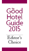 Good Hotel Guide Editor’s Choice Award Logo - Romantic hotels